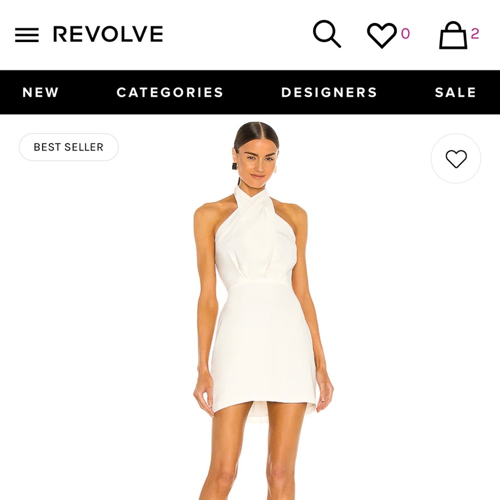 Mezcal Dress in ivory- Amanda Uprichard
